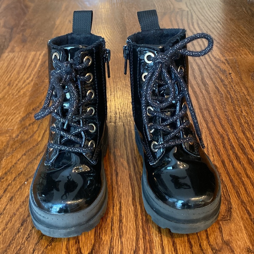 H&M Black Combat Boots - Picture 4 of 10
